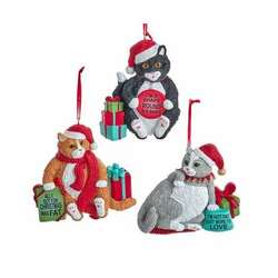 Item 100100 thumbnail Fat Cat Ornament