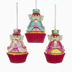 Item 100103 Nutcracker Cupcake Ornament
