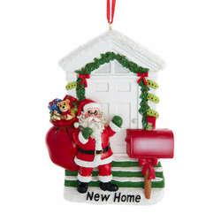Item 100180 thumbnail New Home Santa Ornament