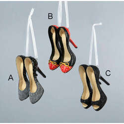 Item 100422 High Heel Shoe Ornament