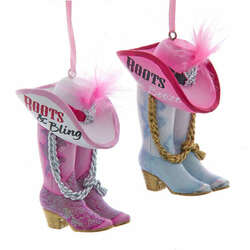 Item 100485 thumbnail Boot With Hat Ornament
