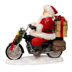 Item 100616 thumbnail Coke Santa On Motorcycle