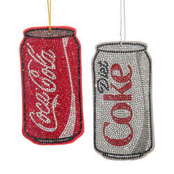 Item 100641 thumbnail Bedazeled Coke/Diet Can Ornament