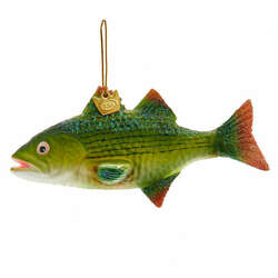 Item 100667 thumbnail Noble Gem Bass Fish Ornament