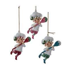 Item 100680 thumbnail Elves With Spoon Ornament