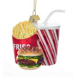 Item 100837 Noble Gems Fast Food Combo Ornament