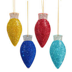 Item 101400 thumbnail Bedazzled C9 Bulb Ornament