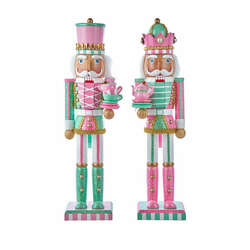 Item 101437 thumbnail Pink Green High Tea Nutcracker