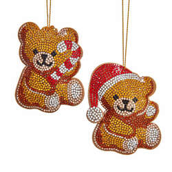 Item 101490 thumbnail Bedazzled Teddy Bear Ornament