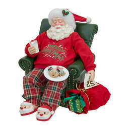 Item 101519 thumbnail Fabriche Sleeping Santa Table Piece
