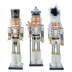 Item 101560 Black White Nutcracker