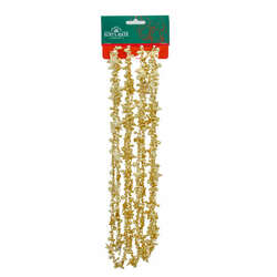 Item 101572 thumbnail Gold Water Drop Bead With Star Garland