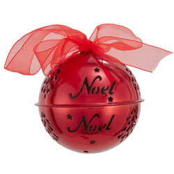 Item 101582 thumbnail Metal Red Bell Ornament