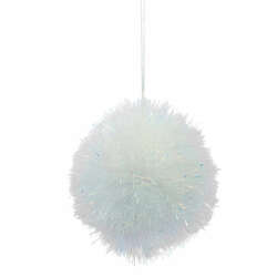 Item 101650 thumbnail Iridescent Tinsel Ball Ornament