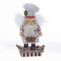 Item 101737 Santa Gingerbread Chef Nutcracker