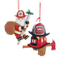 Item 101806 thumbnail Firefighter Ornament