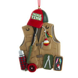 Item 101838 thumbnail Fishing Vest Ornament