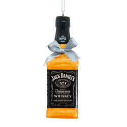 Item 101870 thumbnail Jack Daniels Bottle Silver Bow Ornament