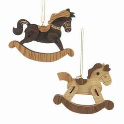 Item 101885 Rocking Horse Ornament