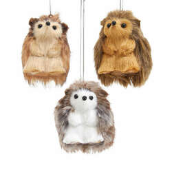Item 101904 thumbnail Furry Hedgehog Ornament
