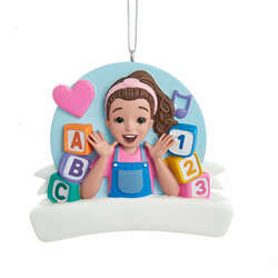 Item 101946 thumbnail Ms. Rachel ABC 123 Ornament
