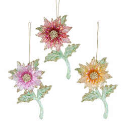 Item 101979 thumbnail Pastel Poinsettia Ornament