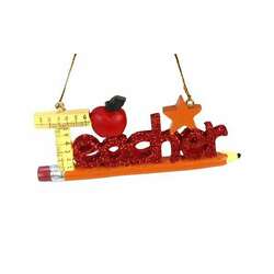 Item 102007 thumbnail Teacher Word Ornament
