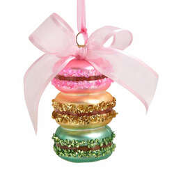 Item 102022 thumbnail Macarons With Bow Ornament