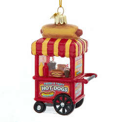 Item 102032 thumbnail Noble Gems Hot Dog Cart Ornament
