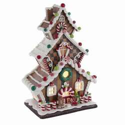 Item 102077 LED 3 Layer Gingerbread House