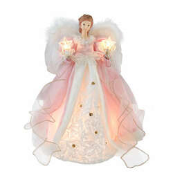 Item 102157 thumbnail Pink Angel Treetopper