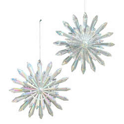 Item 102202 thumbnail Iridescent Snowflake Ornament