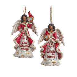 Item 102411 thumbnail Birch Berry Faceless Angel Ornament