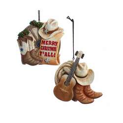 Item 102442 thumbnail Western Boot Ornament