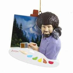 Item 102930 thumbnail Bob Ross Painting Ornament