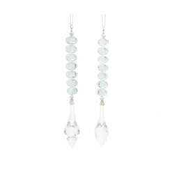 Item 102971 Clear Jewelry With Dangle Ornament