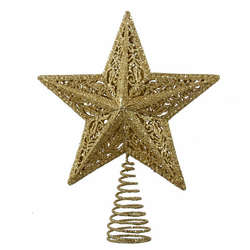 Item 103024 thumbnail Gold Leaf Star Tree Topper