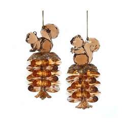 Item 103101 thumbnail Squirrel Pinecone Ornament