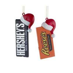 Item 103560 thumbnail Hershey's Bar/Reese's Peanut Butter Cup Ornament