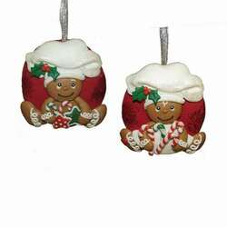 Item 103693 Gingerbread With Macaroon Ornament