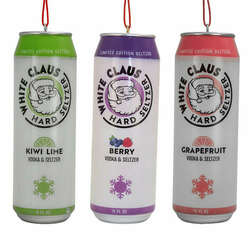 Item 103794 thumbnail White Claus Hard Seltzer Ornament