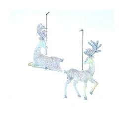 Item 103936 Standing/Sitting Opal Deer Ornament