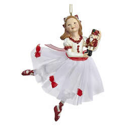 Item 104057 Clara With Nutcracker Ornament