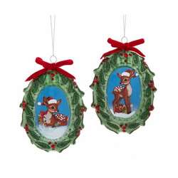 Item 104469 Deer Disc Ornament
