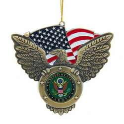 Item 104500 thumbnail Eagle With US Army Seal Ornament