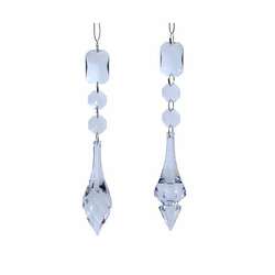 Item 104521 Clear Dangle Ornament