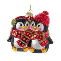 Item 104658 thumbnail Noble Gem Penguin Couple Ornament