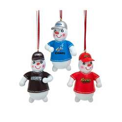 Item 105201 Hershey Snowman Ornament