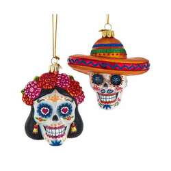 Item 105394 thumbnail Sugar Skull Noble Gem Ornament