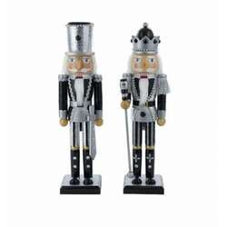 Item 105795 Black/Silver Nutcracker